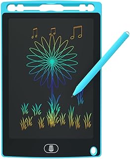 8.5Inch Colorful LCD Writing Tablet for Kids, Electronic Sketch Drawing Pad for Kids, Doodle Board Toddler Travel Learning Writing Pad, Gifts Toys Kids Drawing Tablet for 3 4 5 6 7 8 Year Old Girls