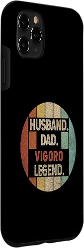 Miniatura 3 de Funda para iPhone 11 Pro Max Husband Dad Vigoro Legend Vintage para el Día del Padre