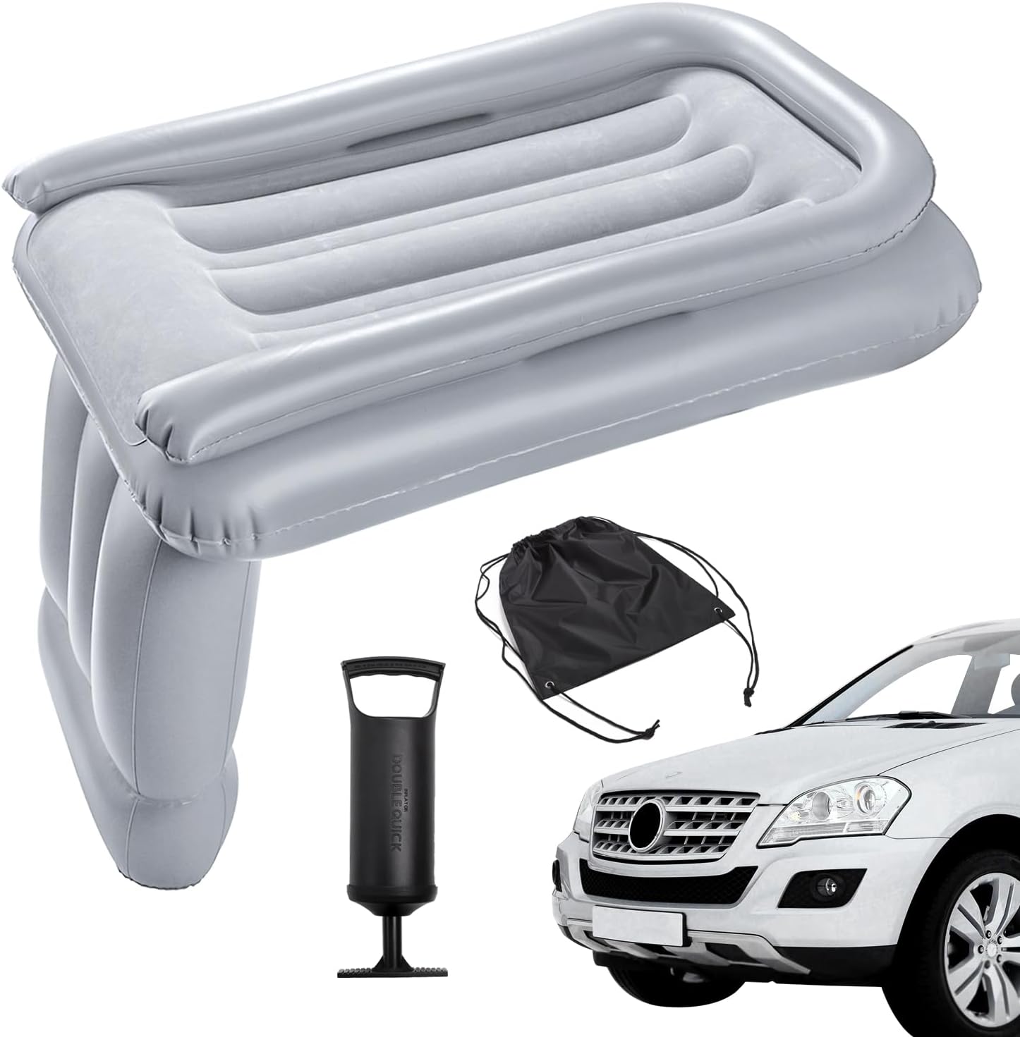 Inflatable Toddler Travel Bed Airplane Bed for Kids, Airplane Seat