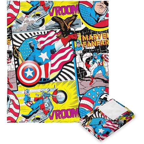 Northwest Captain America Throw Blanket Cover