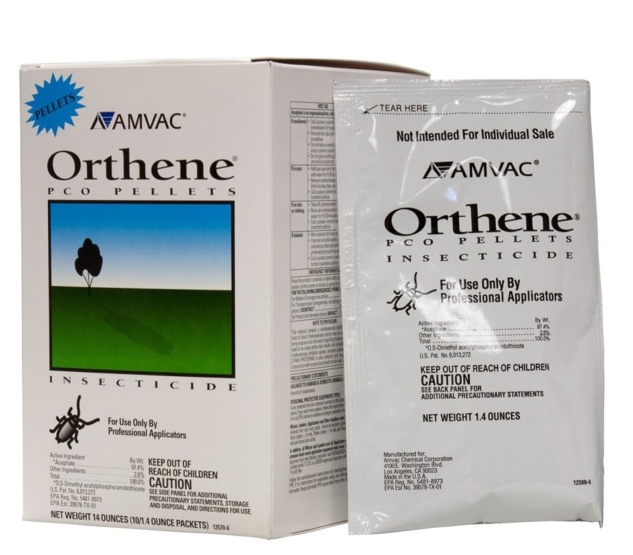 Valent Orthene PCO Pellets - Insect Control - Professional Insect Killer Pellets (10-Bag Box)