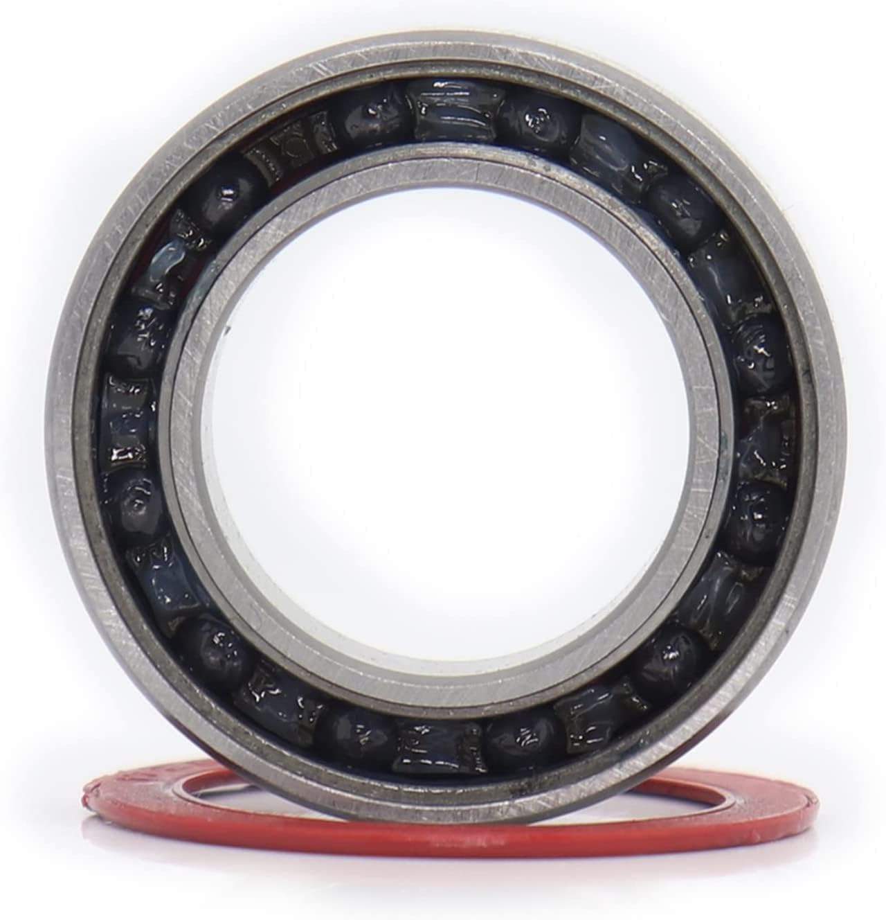 1PC 17287RS Hybrid Ceramic Bearing 17 * 28 * 7mm ABEC-5 Bicycle Bottom Brackets Spares 17287 Si3N4 Ball Bearings 17287-2RS