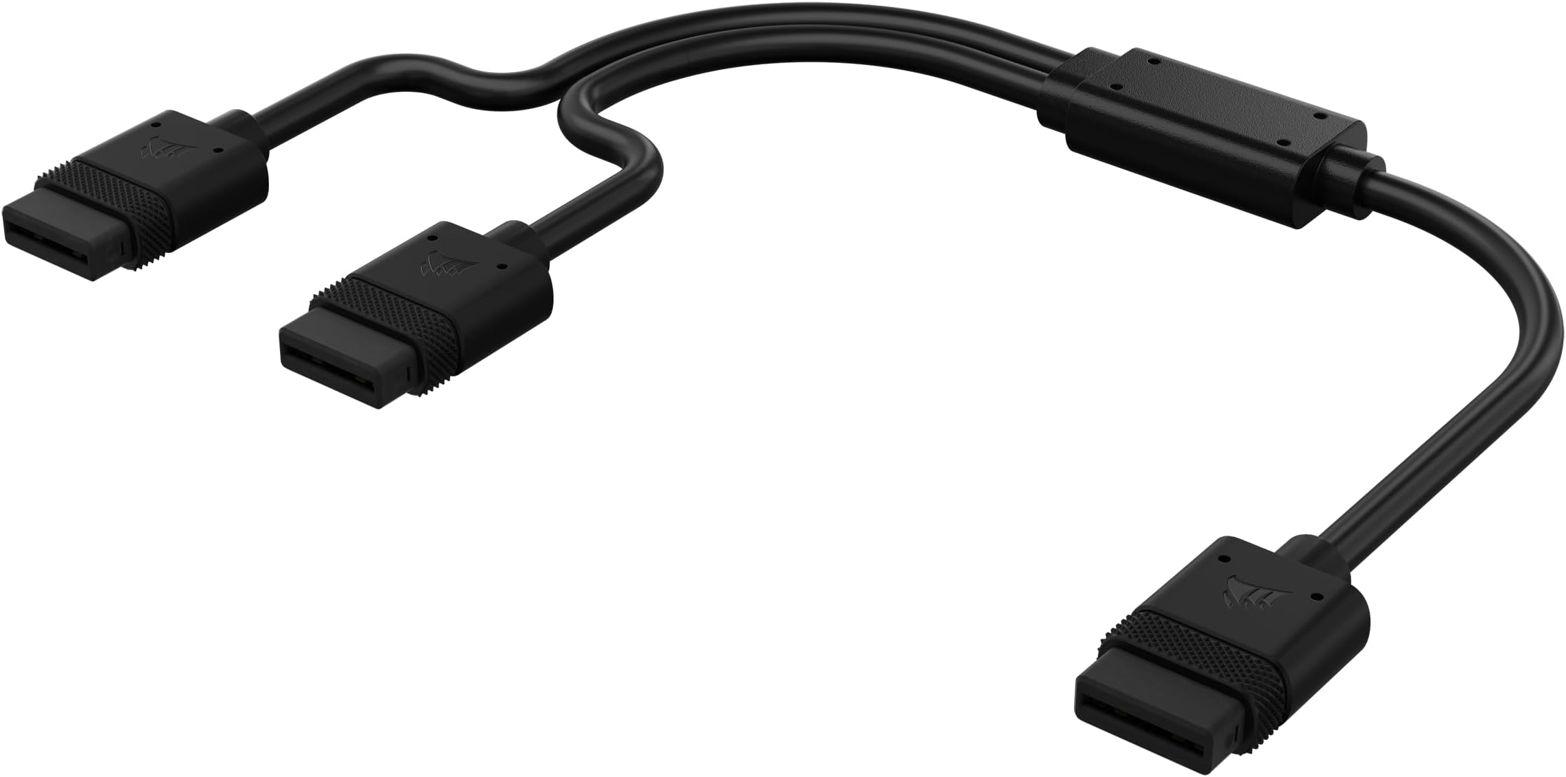 Corsair iCUE LINK Y-Cable - 600mm Straight - Black
