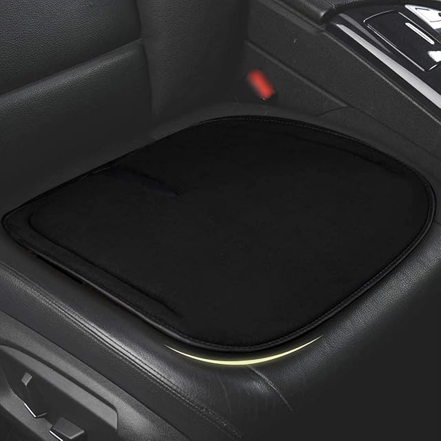 Car Seat Cushion - ZATOOTO Car Seat Covers, Memory Foam Pads for Auto Seat, Office Chair, Wheel Chair, Nonslip, Soft, Black