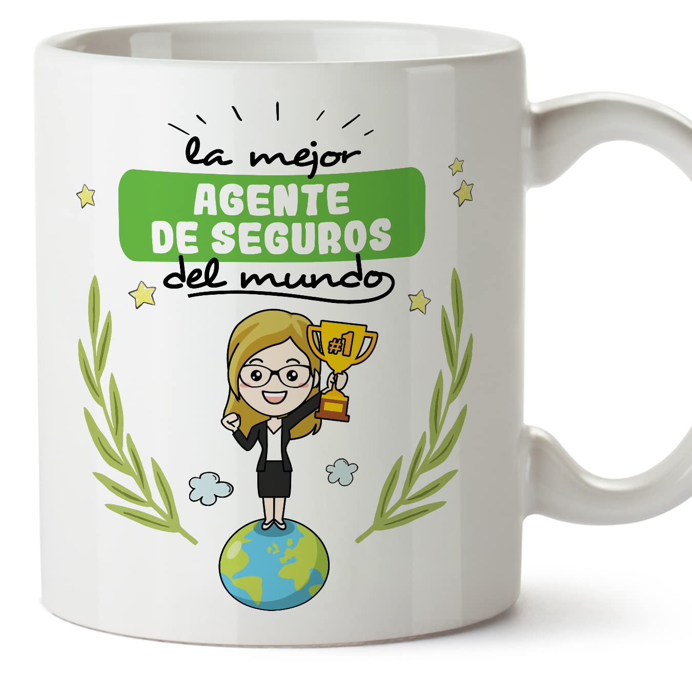 MUGFFINS Taza Fisioterapeuta Hombre (Mejor del Mundo) - Regalos Originales y Divertidos de Fisioterapia — view 163