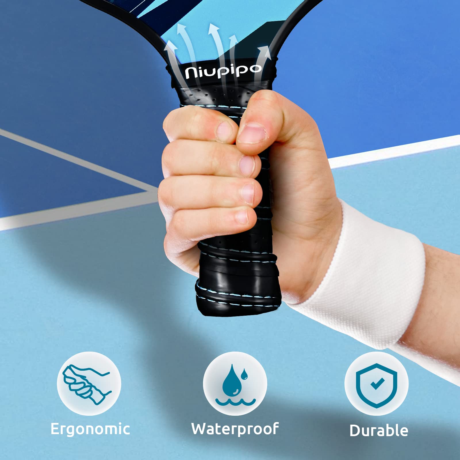 Amazon | niupipo ピックルボールパドル - 軽量ピックルボール