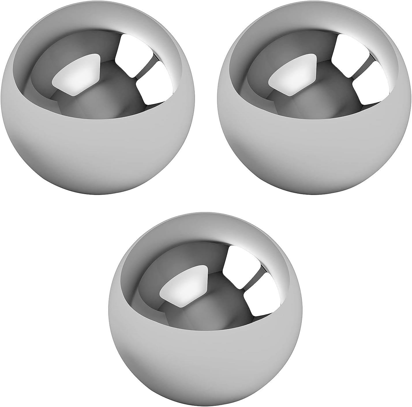 Be-Creative Set of 3 Replacement Metal Steel Balls for Mouse Trap Board game