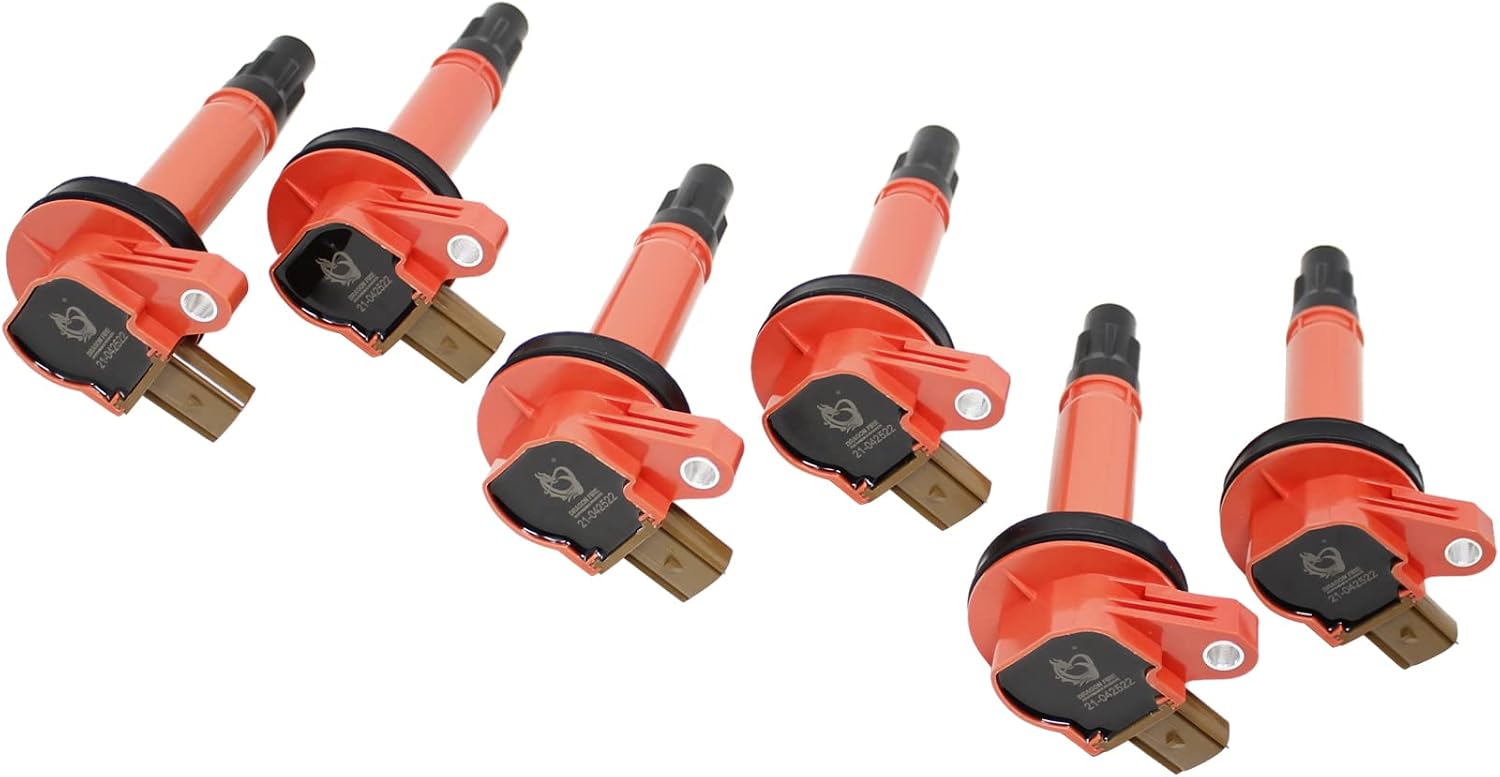 DRAGON FIRE PERFORMANCE Power Pack Kit Ignition Coils IRIDIUM Spark Plugs Compatible with Ford Expedition Explorer Flex F-150 Interceptor Taurus Lincoln Navigator MKS 3.5L Turbo V6 DG549 BL3Z12029C