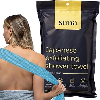 Sima Exfoliating Washcloth Face Body Scrub