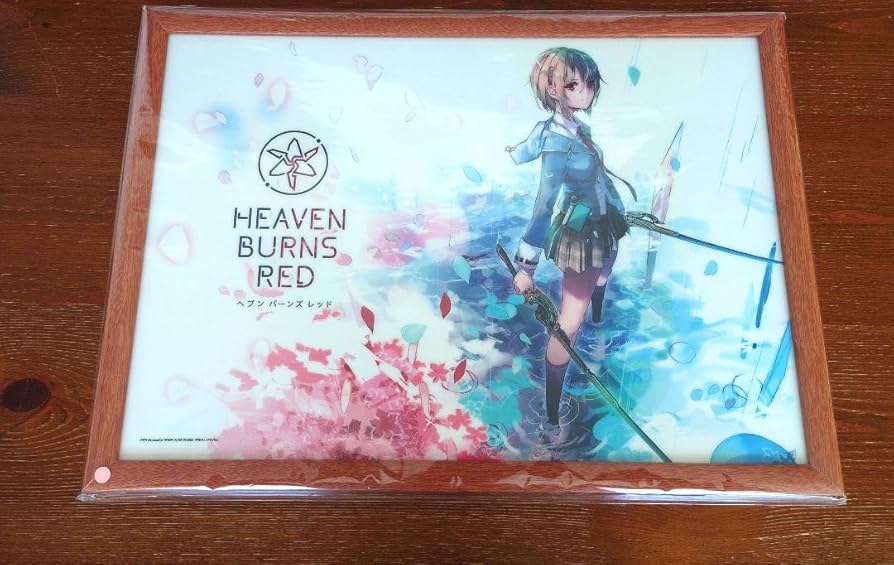Amazon.co.jp: ヘブンバーンズレッド メインビジュアル A3クリア