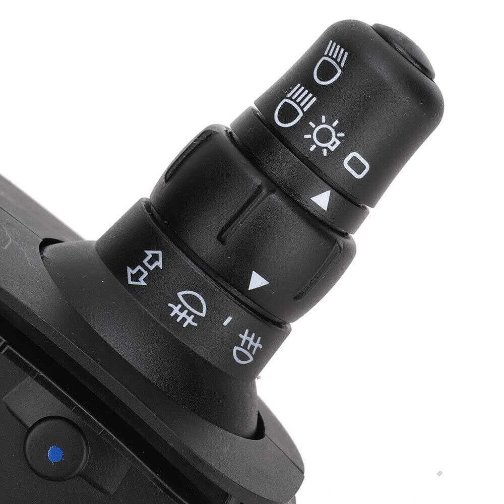 Commodo Commutateur Commande pour Éclairage Clignotants et Antibrouillards Sans Fonction Auto compatible pour CLIO III, KANGOO II et MODUS/GRAND MODUS - 7701057089
