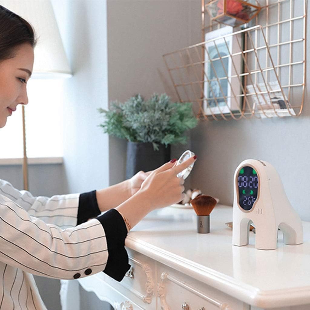 Digital Music Alarm Clock, Charging smart Wangwang Electronic Student Small, Wake-up Light Mute image 4