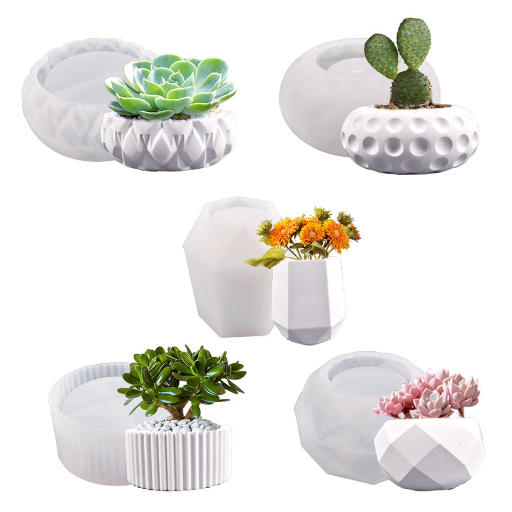 Moule en silicone bougeoir pour créer vos décorations de table DIY