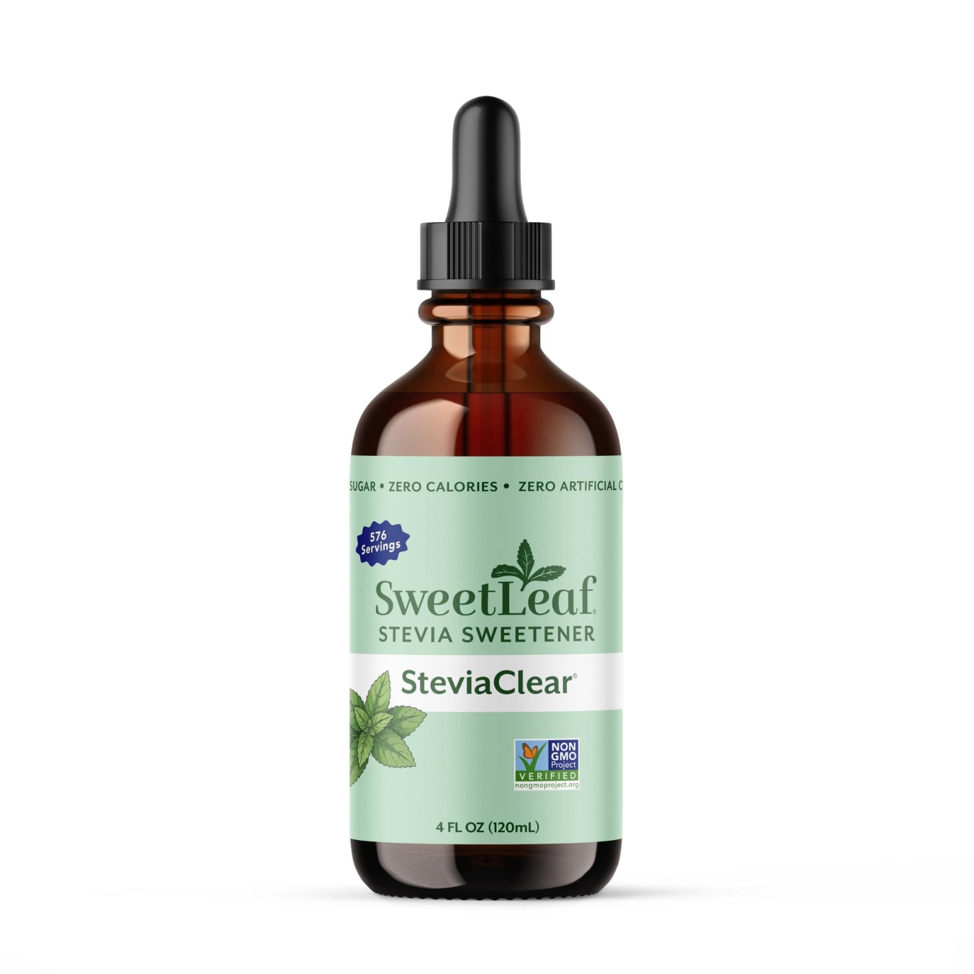SWEET LEAF - Sweet Drops Liquid Stevia Peppermint - 4 fl. oz. (120 ml)