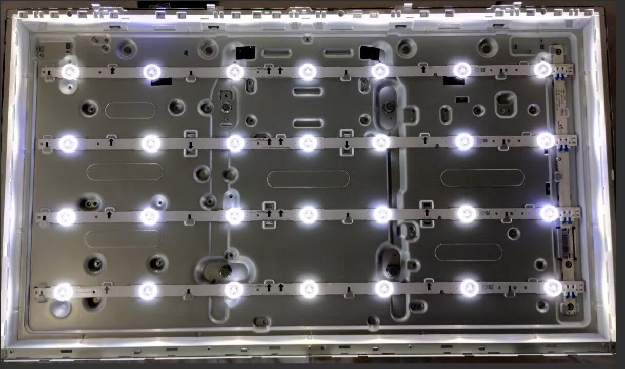 Bande de rétro-éclairage LED, 7 Lampes, 1/5/10 Kits, UE32J5120AK UE32J5100AK UE32H5000AK UE32H5000AW UE32H5000AS UE32H5500AK(1kit 4pcs)