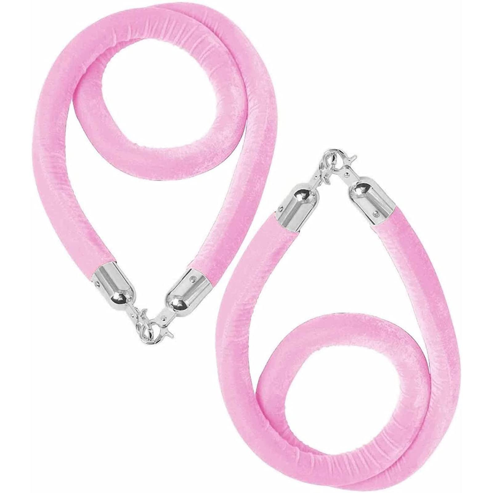 ZBBGTJK Commercial Velvet Queue Rope 4ft VIP Stanchion Rope for Crowd Control Event Ber Ideal for Grand Openings and Safety Management.