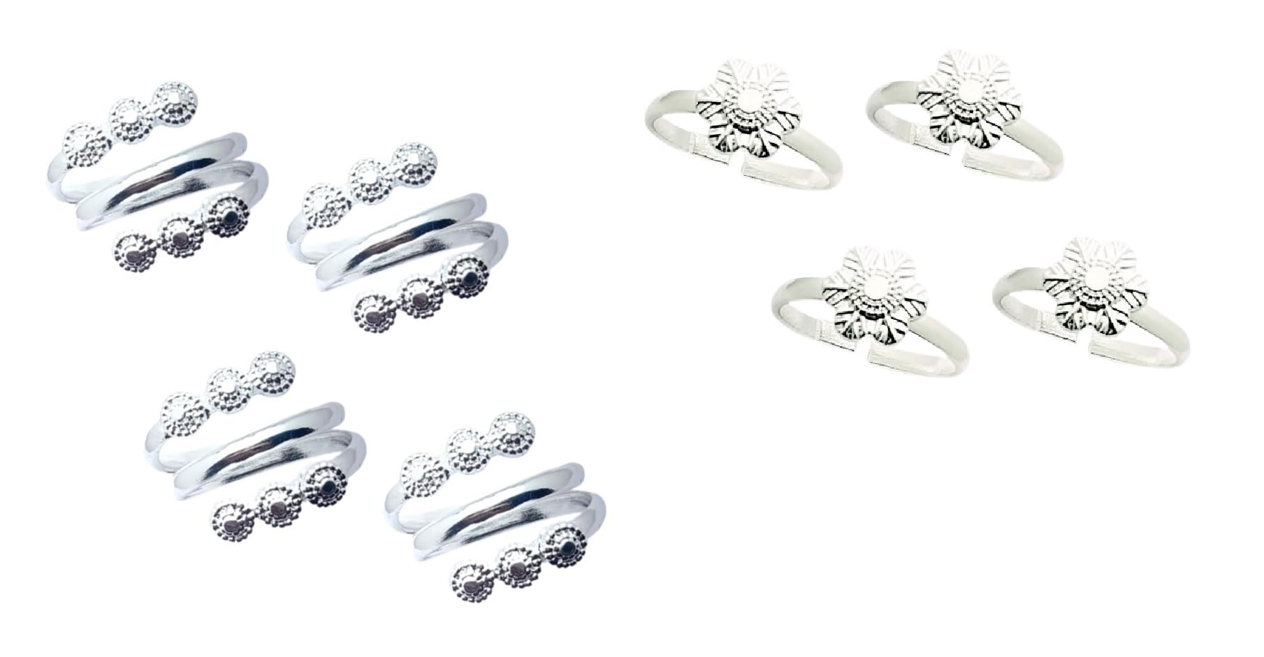 kamada creations Kamada's Designer colorful Toe ring-picture-0