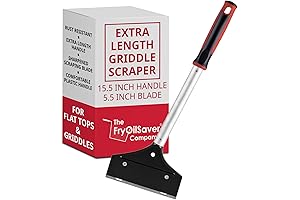 FryOilSaver Blackstone Grill Scraper for Griddle