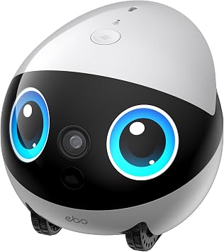 EBO Air2 Plus Premium Home Surveillance Robot Moon White