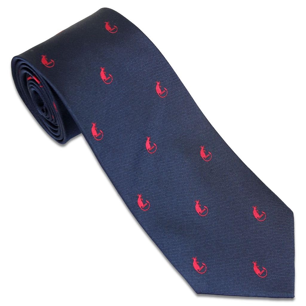 The Regimental Shop Desert Rats (7th Infantry Brigade) Tie - blue (Silk)