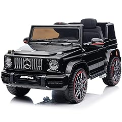THREE STONE 電動乗用ラジコン メルセデス ベンツ AMG G63 Gクラス ゲレンデ 電動乗用玩具 (ブラック)