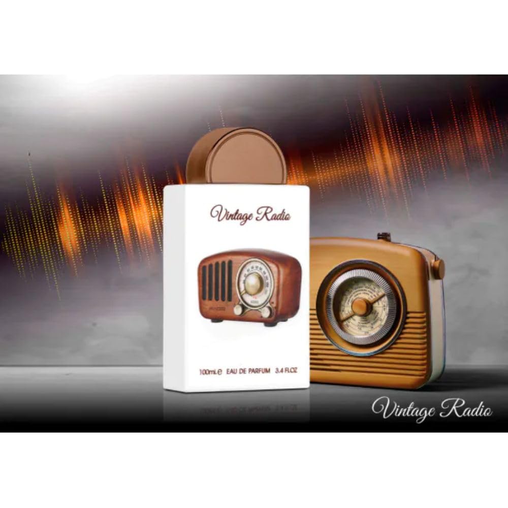 Vintage Radio Perfume - Luxury Unisex Fragrance - Woody Scent