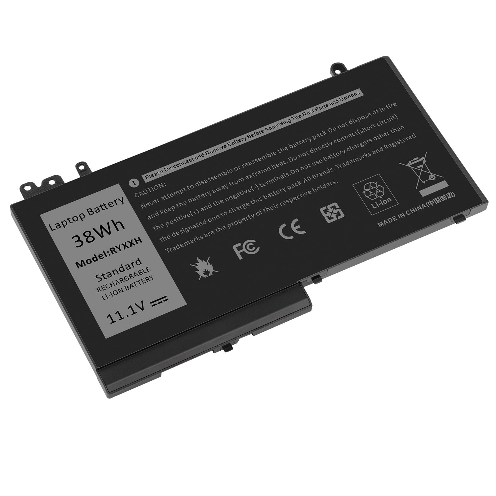 RYXXH Battery for Dell Latitude E5450/12 5000 E5250 (P25S001)/11 3150 3160 Series 1400 WW116 FT080 FT095 MN151 MN154 312-0543 Notebook Battery