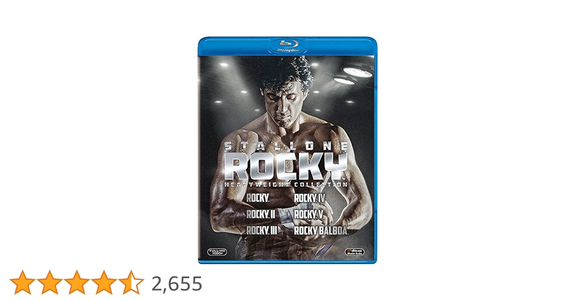 ロッキー ブルーレイコレクション〈6枚組〉クリード2作品Blu-ray ロッキー ブルーレイコレクション〈6枚組〉クリード2作品Blu-ray