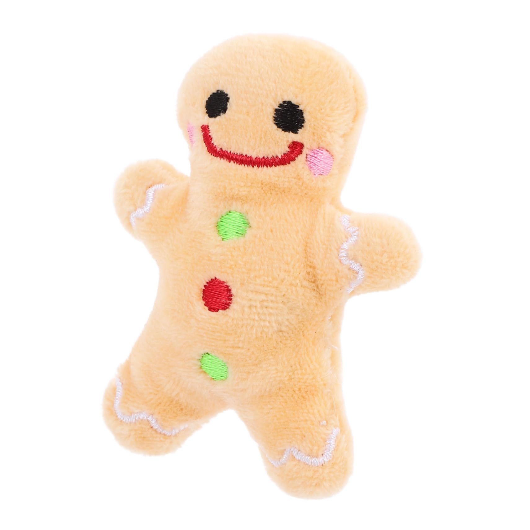 Jouet Peluche Chien à Mâcher pour Noël Nettoie Dents et Réduit Comportement Destructif Sûr