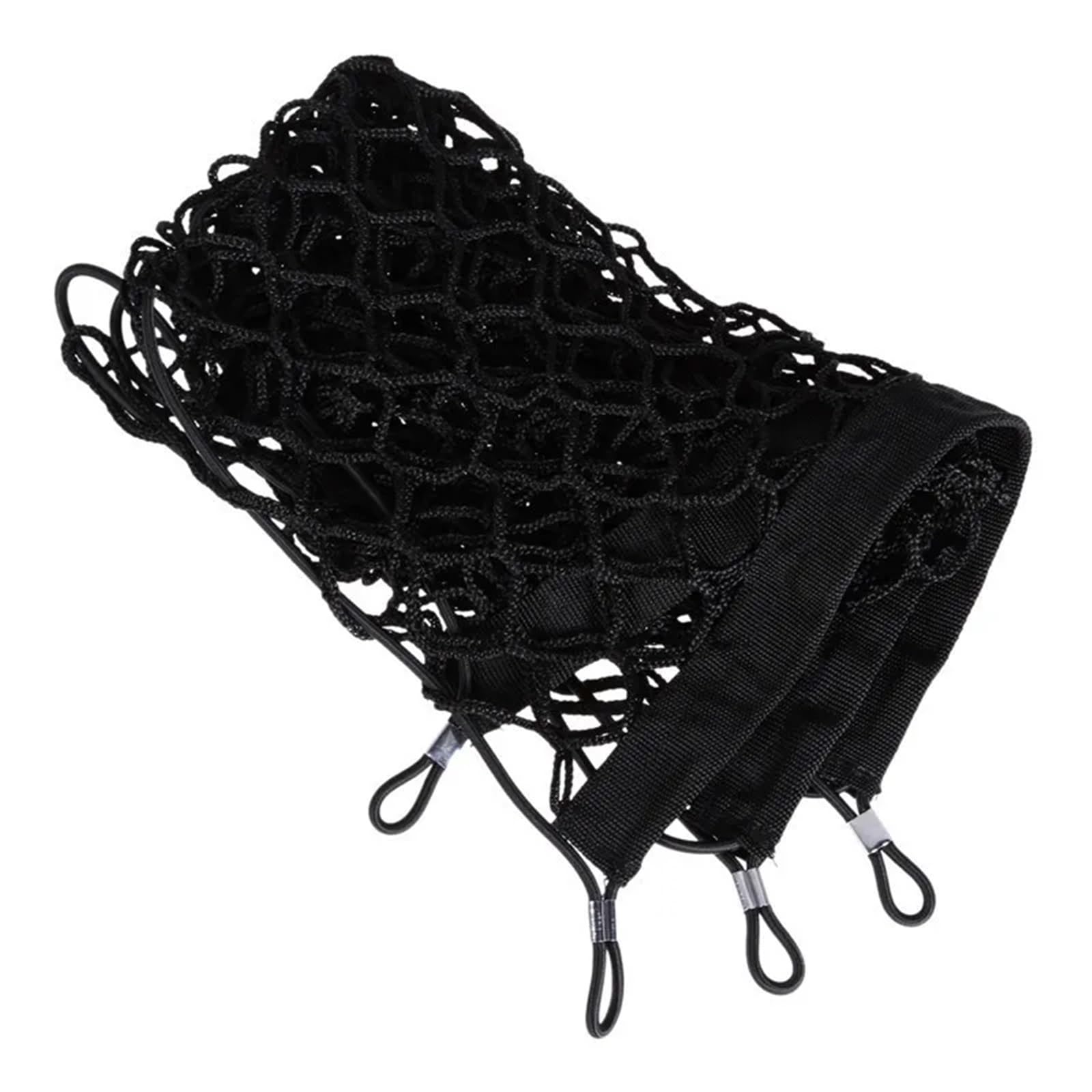 4PCS Universale Bagagliaio di Un'auto Cargo Net Organizer Elastico Bagagli Rete Maglia con Ganci for Il Fissaggio Oggetti Evitare Lo Scivolamento in SUV per Autos Universali, SUV