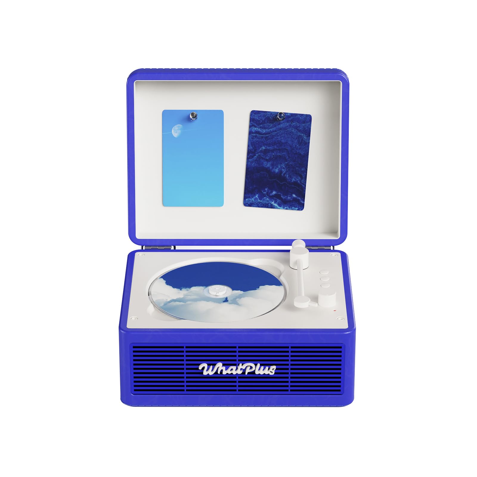 CD Player with Bluetooth Speakers, App Control, Magnetic Display