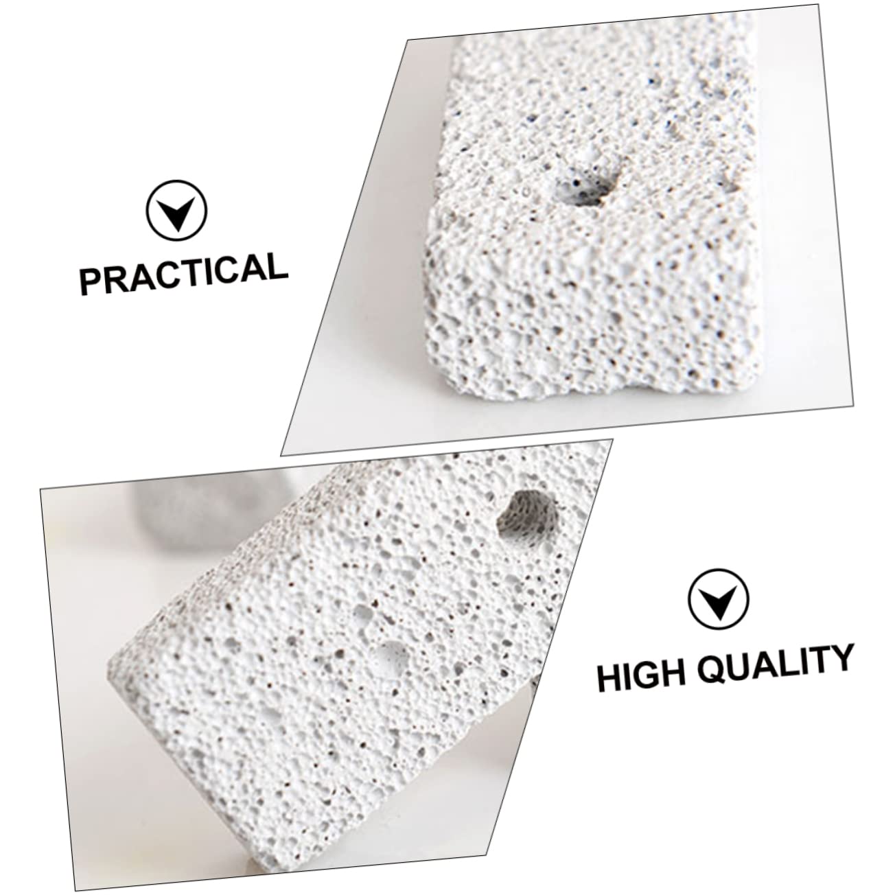 INOOMP 120pièces Molar Stones pour Hamsters De Pierres à Mâcher Volcaniques pour Petits Animaux Sécurisées Et Saines pour Dents Idéales pour Chinchillas Lapins Et Cobayes