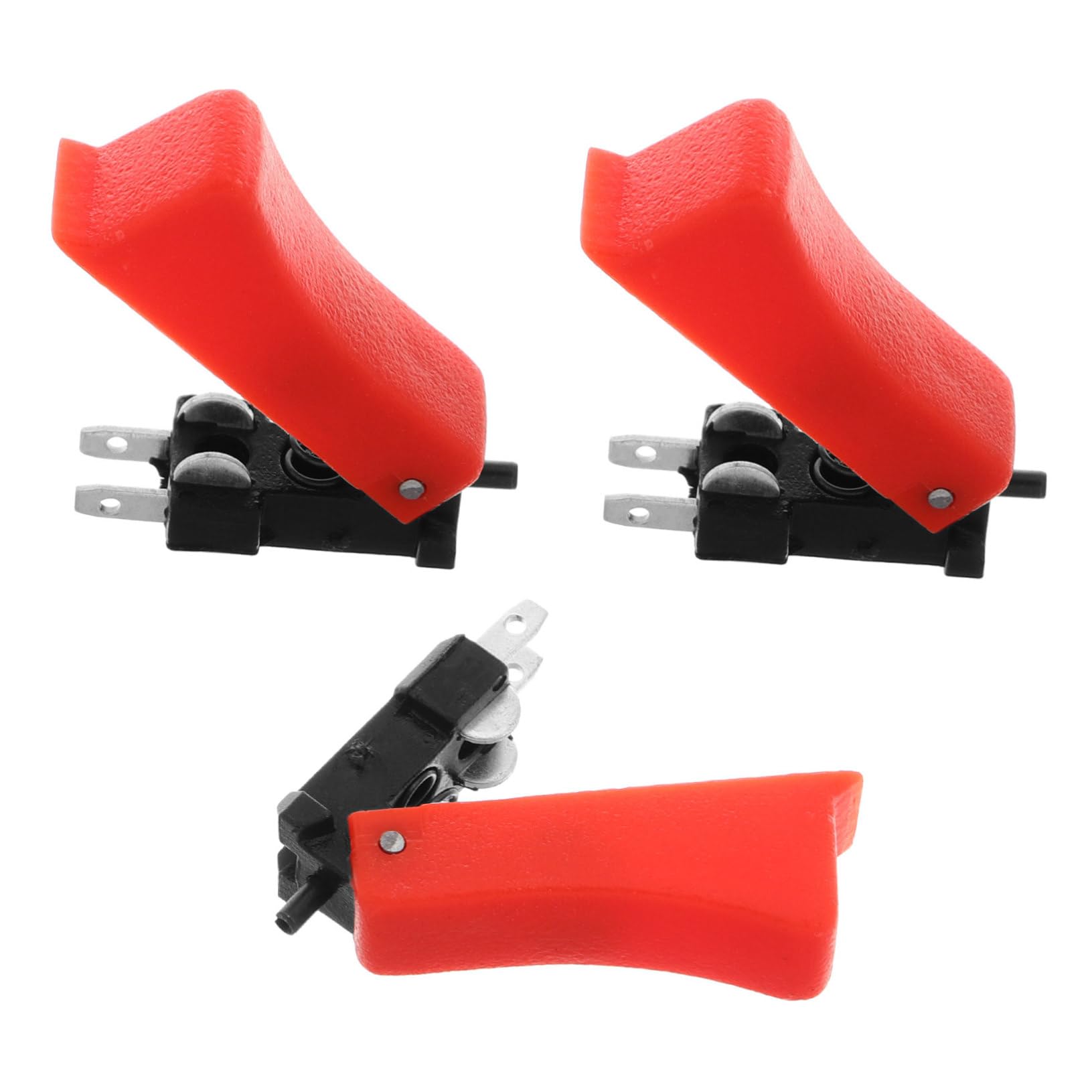 LALADEFIEE Ultra Sensitive Welding Torch Switch 3pcs Plastic Trigger for Metal Sheet Control Switch Efficient Repair