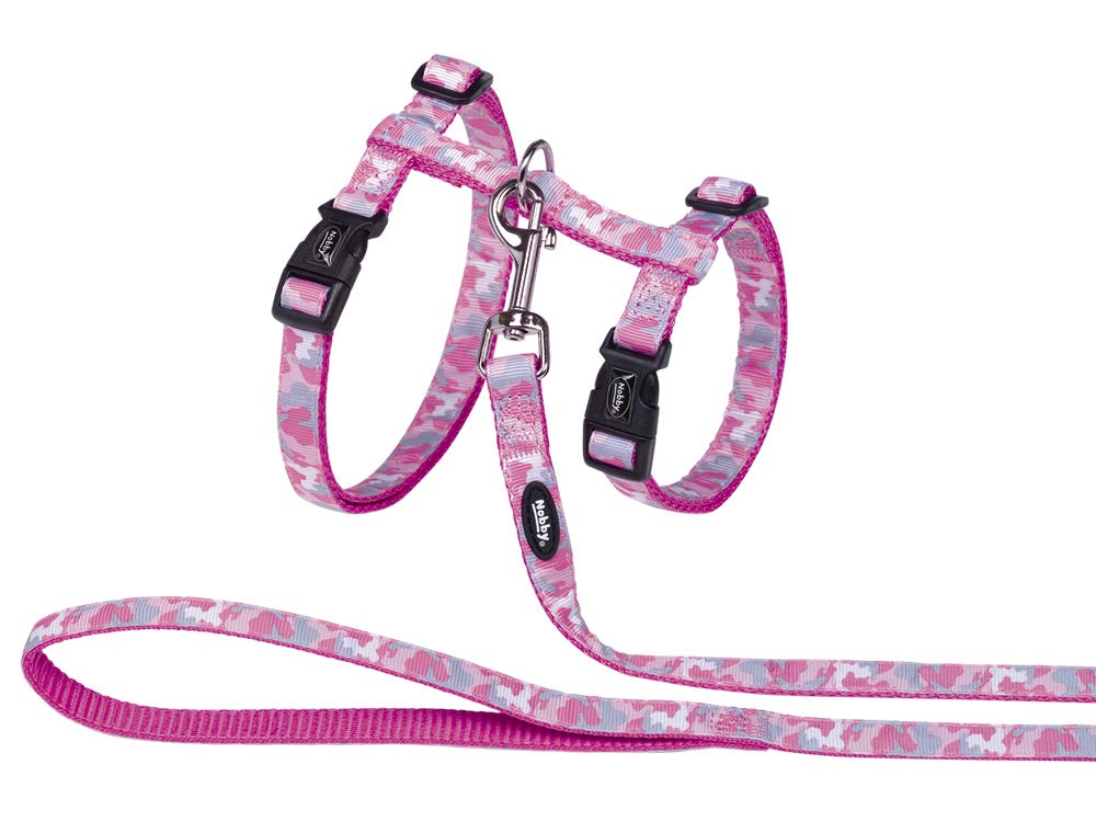Nobby Pet Rose Cat Leashes And Harnesses Xl Camouflage