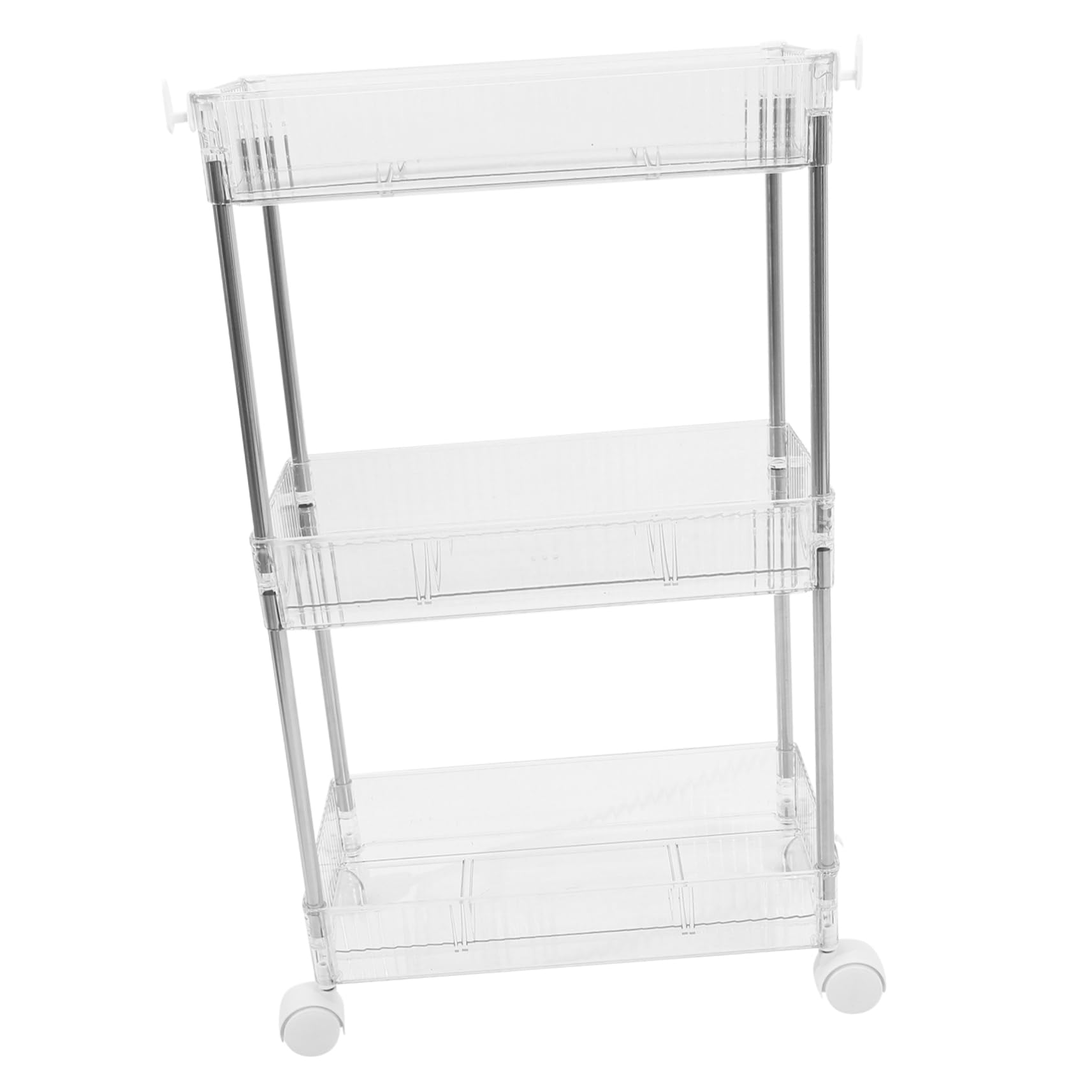 Carrito de Almacenamiento Multiusos de 3 Niveles Ruedas