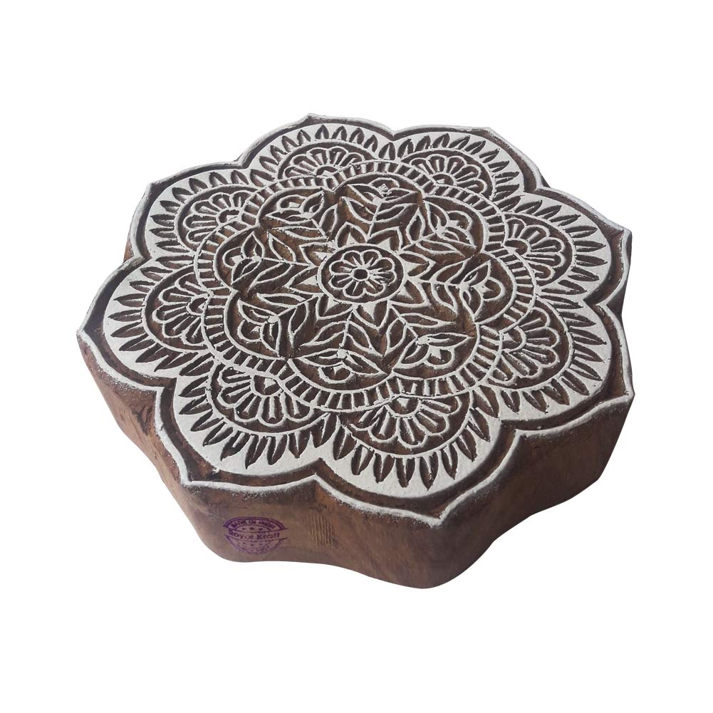 Bloc impression bois floral Royal Kraft 6 pouce pour réussir vos motifs réguliers
