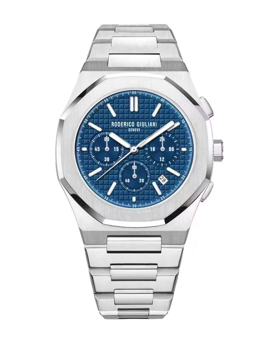 RODERICO GIULIANI Analog Chronograph Blue DIAL Silver CASE Mens Watch MSTC-7101 (B0C6Y1ML3R) Amazon Price History, Amazon Price Tracker