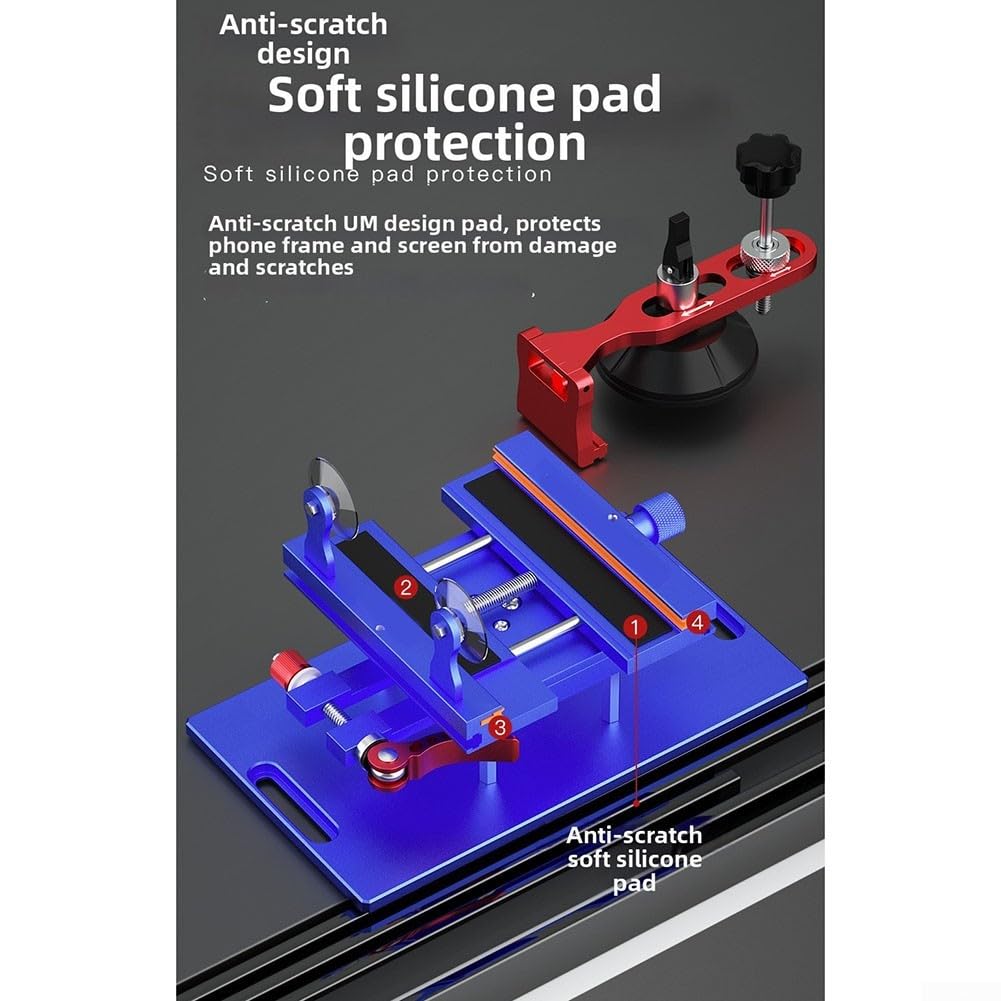360° Drehbarer Klemmhalter H3PRO für Handy Reparatur | 360 Grad drehbar, präzise Positionierung, ideales Winkel-Tool, einfache Handhabung, effiziente Arbeit