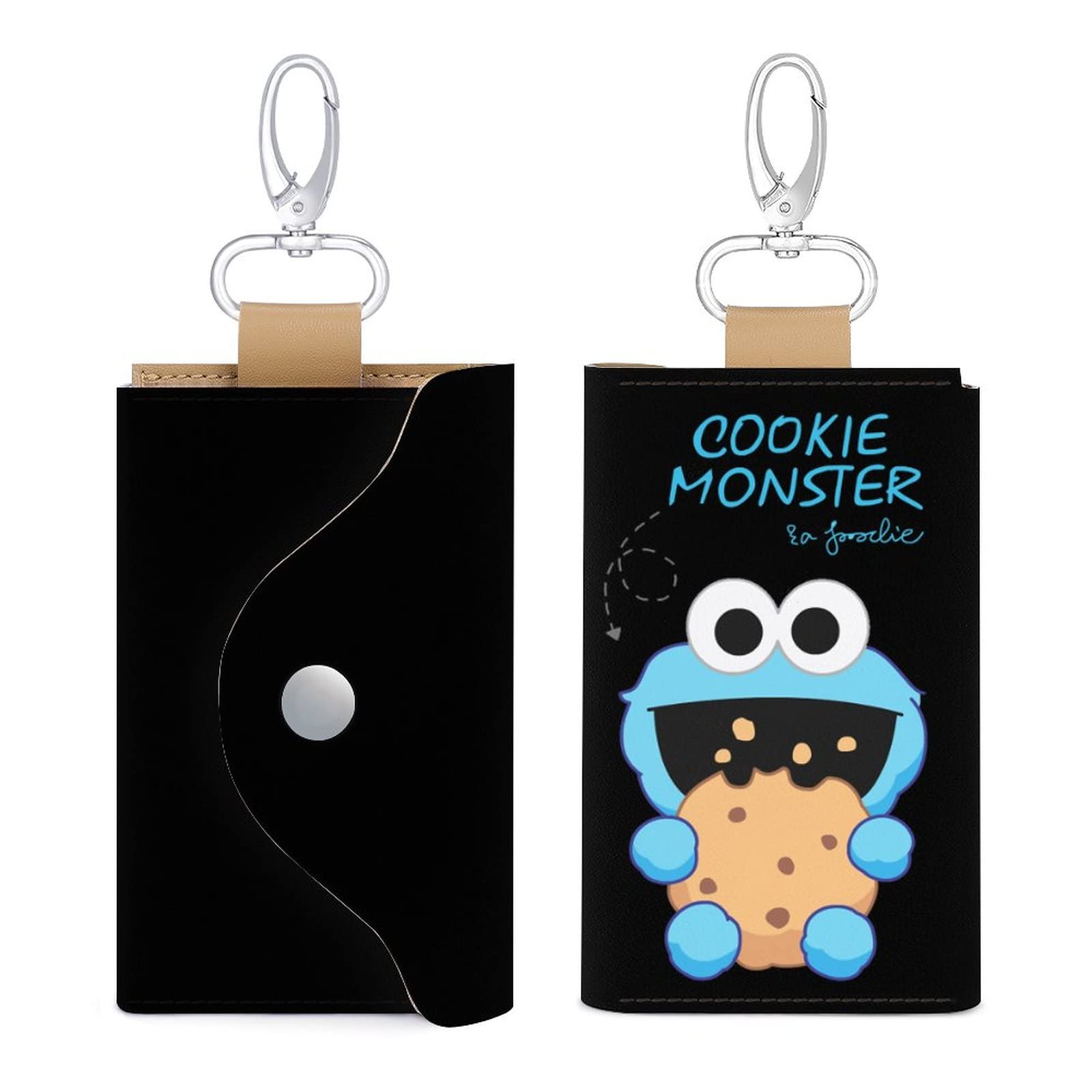 Amazon.co.jp: セサミストリート クッキーモンスター キーケース 6連