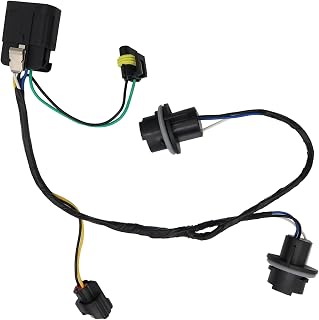 645-745 Headlight Wiring Harness Compatible with Chevrolet Silverado GMC Sierra 1500 2500HD 3500HD 2007-2014, Replaces# 15841609 25962806