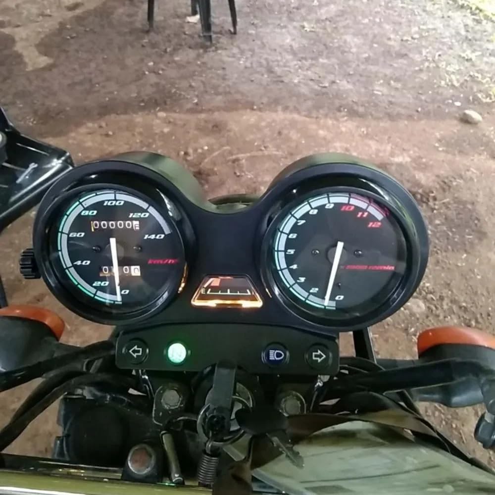 Prędkościomierz Pasuje do Yamaha YBR125 YB125 YBR 125 YBR125G Zespół przyrządu motocyklowego Prędkościomierz Deska rozdzielcza Wskaźnik Wyświetlacz Przebieg