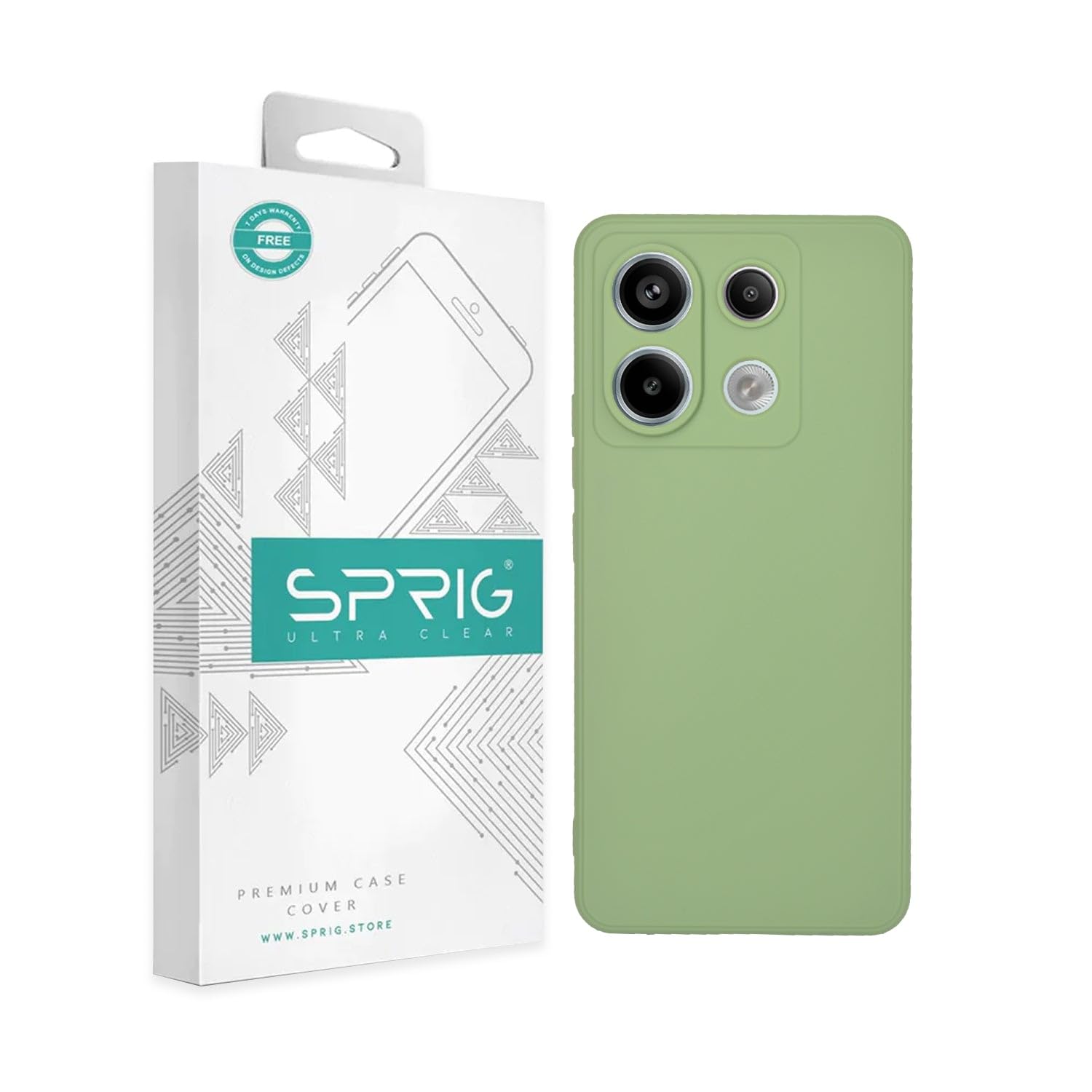 SPRIG Compatible with Poco X6 5G Phone TPU Premium Back Cover Drop Tested Shock Proof Case for Boys and Girls with Camera Protection (Mint Green) (B0CYDNB11C) Amazon Price History, Amazon Price Tracker