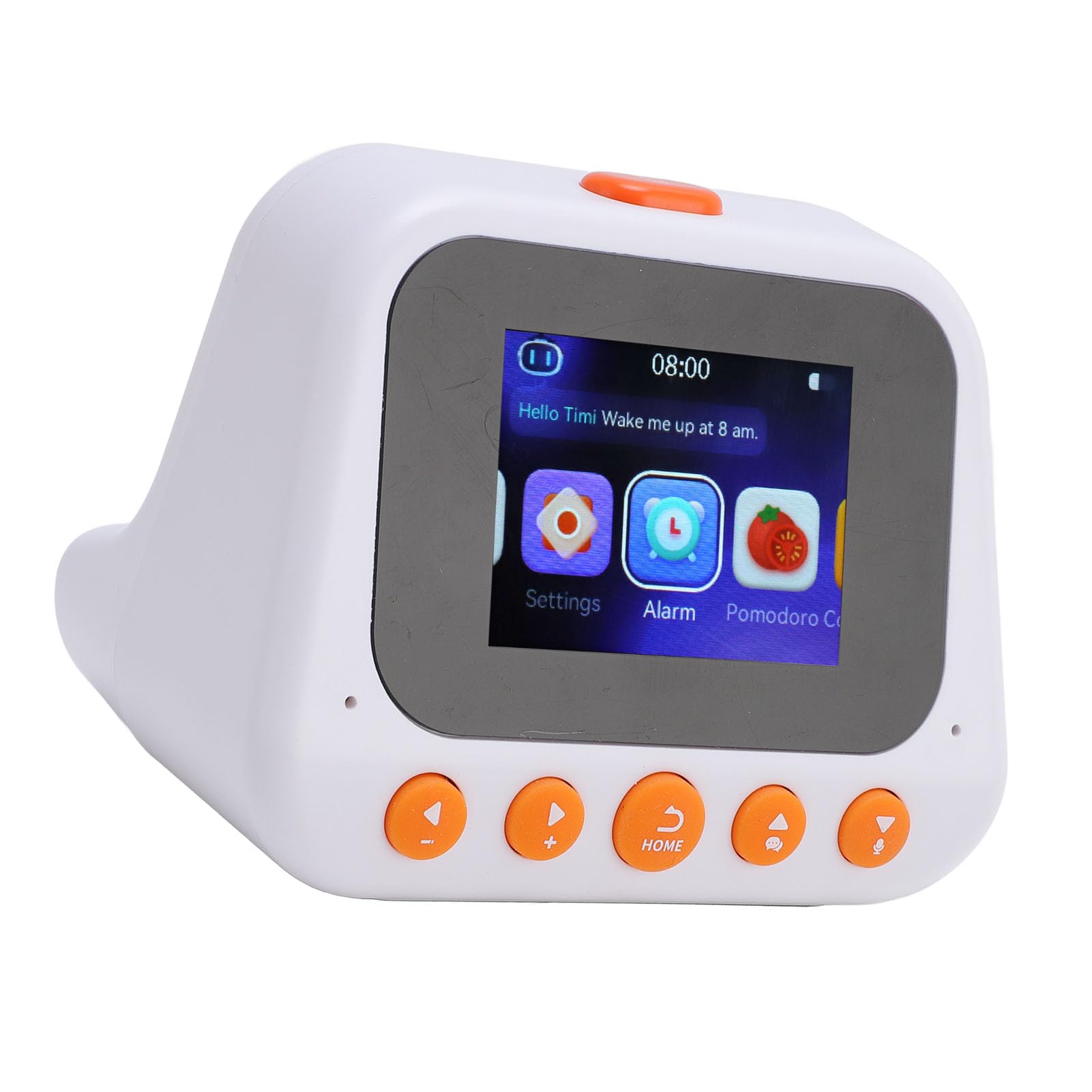 Reloj de Tiempo de Voz AI, Máquina Educación Temprana Traducción Multifuncional con Función Recordatorio para Niños