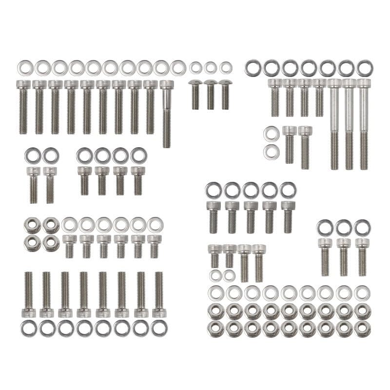 Juego de tornillos para pernos de motor de acero inoxidable de ATV Banshee YFZ350