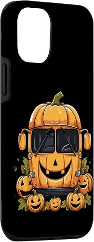 Miniatura 3 de iPhone 1212 Pro School Bus Pumpkin Halloween Driver Pumpkins Ride Spooky Fun Case