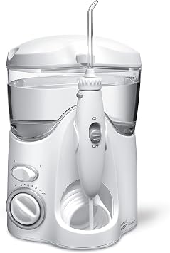Waterpik WF100EU Ultra Dental Jet with 6 Tips and Arkebion  Card Protector for RFID Data Protection