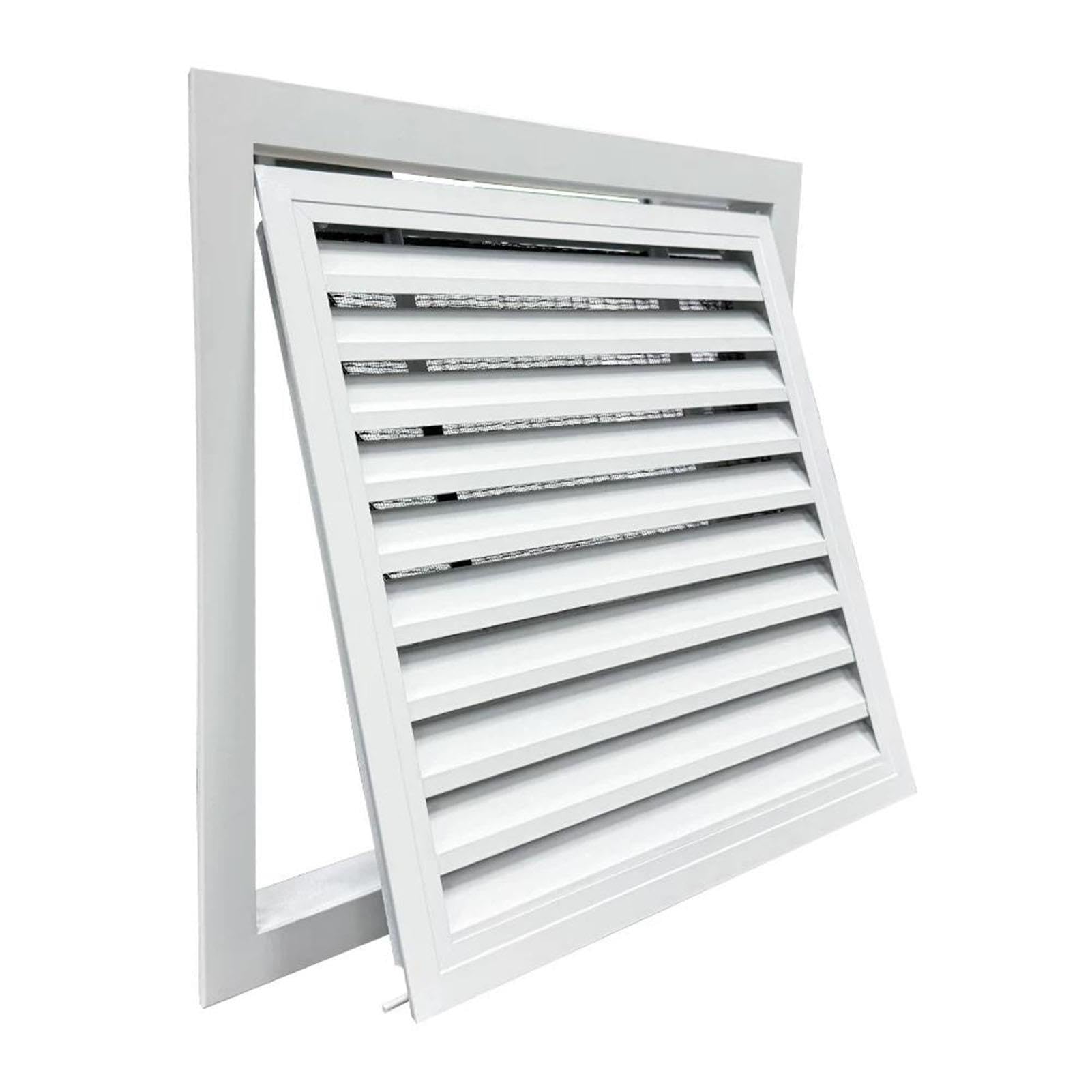 Rejilla de Retorno Aluminio con Filtro de Malla Extraíble para Techo Pared