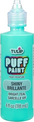 Miniatura 54 de Tulip pintura en relieve para tela 4 onzas Morado brillante