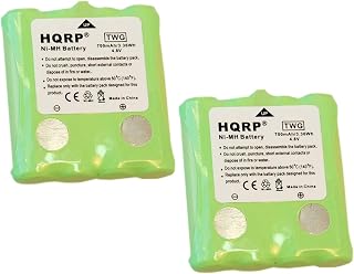 HQRP Two Batteries for Cobra FRS130, FRS132, FRS220, FRS235, FRS250, FRS300, PR950-DX