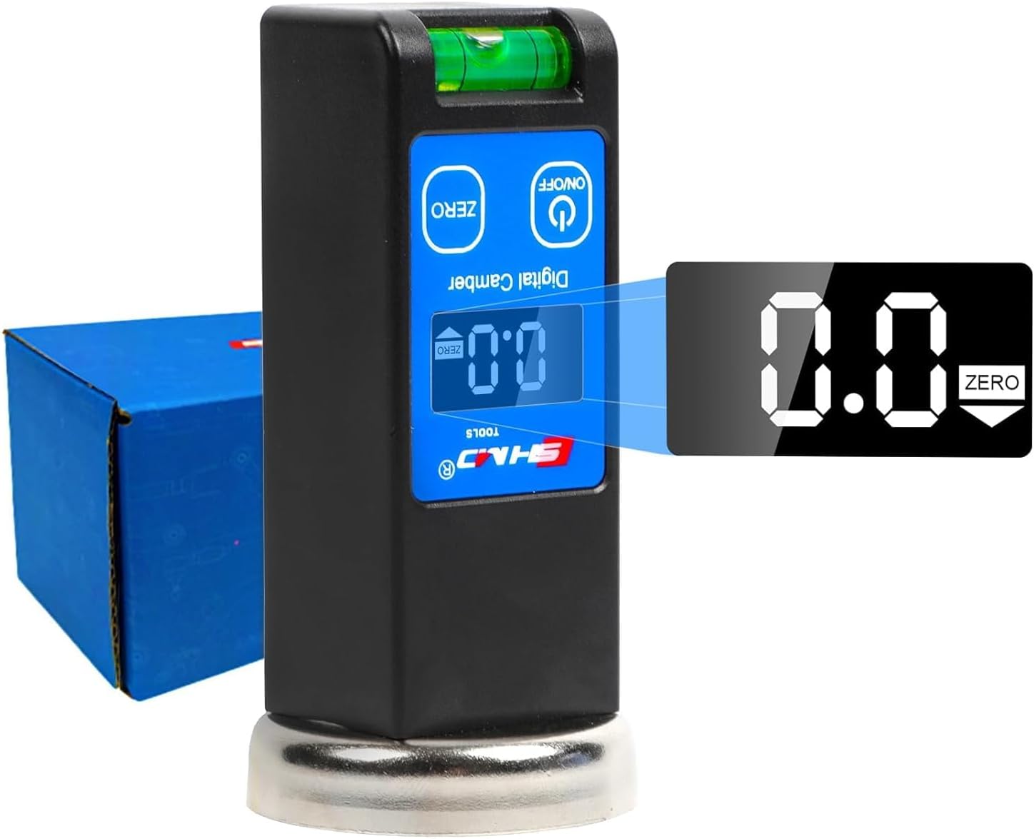 Universal Digital Caster Camber Gauge - BELEY Magnetic LCD Camber Wheel Alignment Tool Kit for Car Truck RV SUV Wheel Alignmen